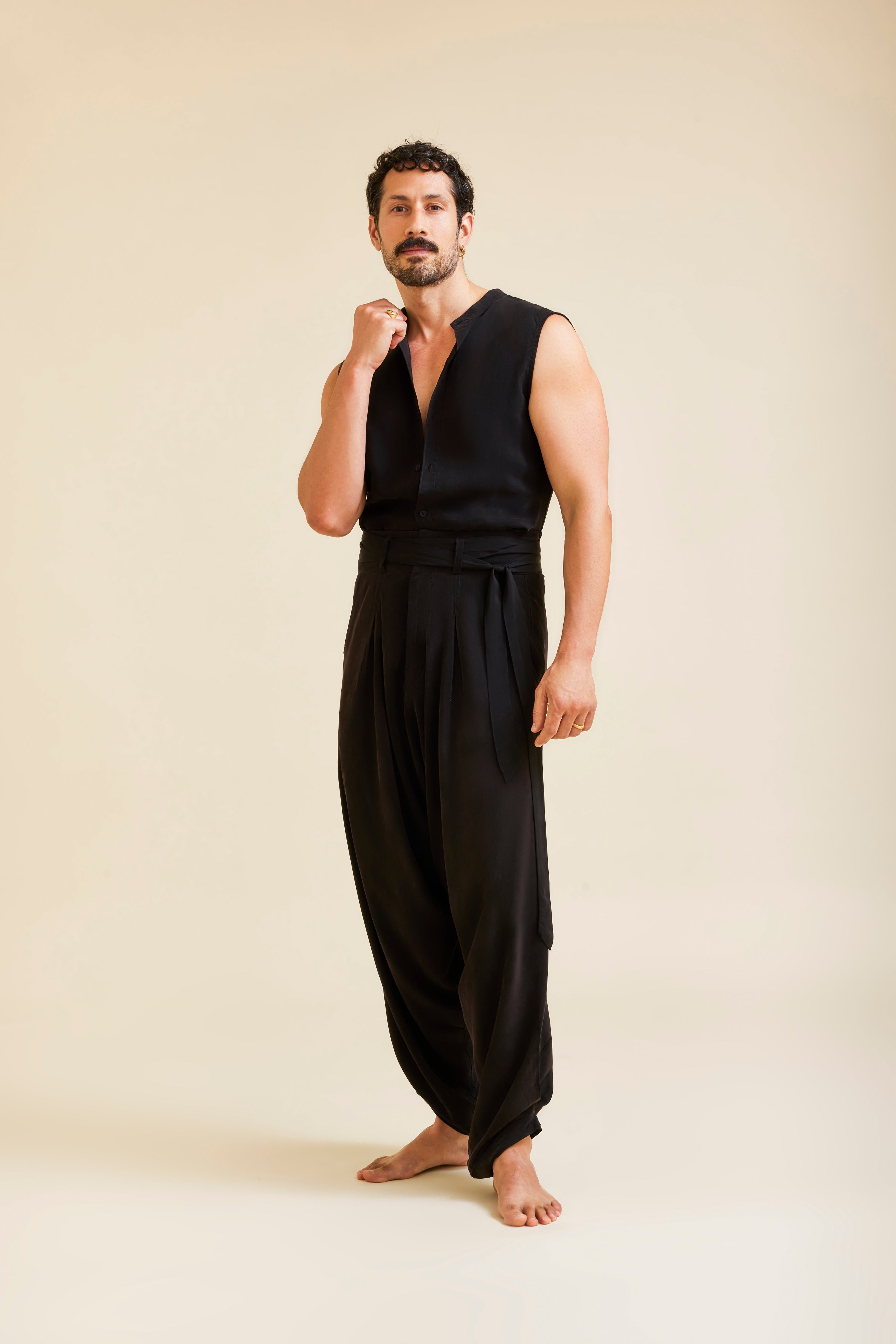 試着のみPOSTELEGANT Cupro Extra Wide Trouser Palais Cooling Cupro Wide Leg Pant - Forest Green – Universal Standard
